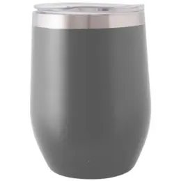 300ml Double Wall Grey Front